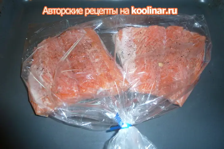 Лосось с соусом из кресс-салата: шаг 3