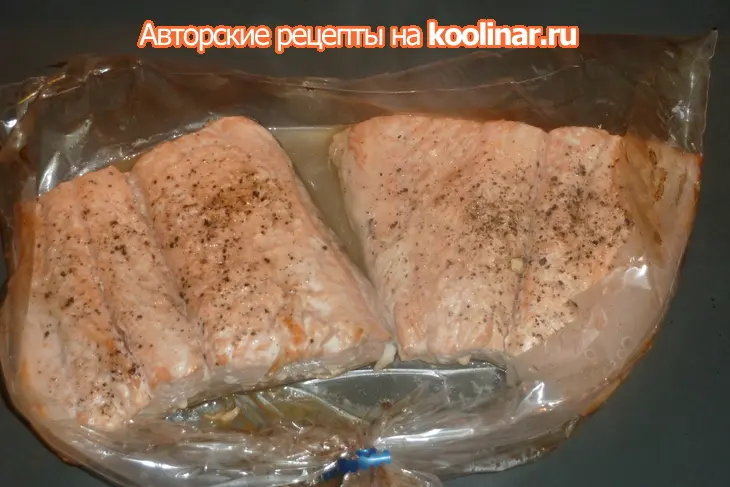 Лосось с соусом из кресс-салата: шаг 5