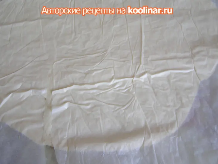 Пирог с курицей и зеленью по типу киша.: шаг 3