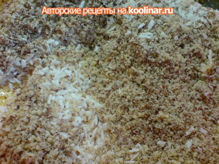 Яблочно-изюмовый пирог-перевёртыш: шаг 6