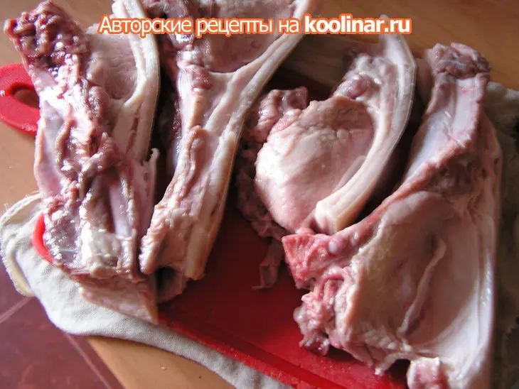 Пикантная острая  свинина с манговой сальсой «карнавал вкуса».: шаг 1
