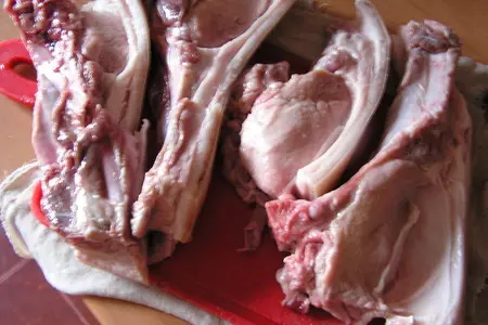 Пикантная острая  свинина с манговой сальсой «карнавал вкуса».: шаг 1