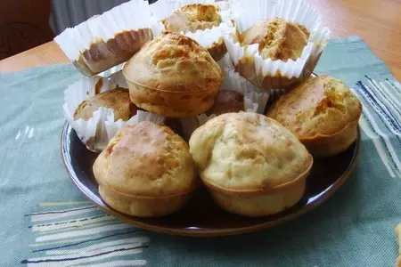 Кашкавалки или сырные кексики: шаг 1