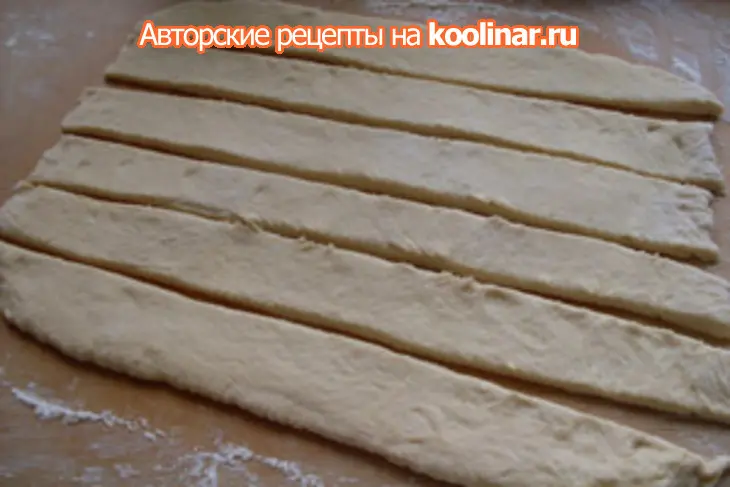 Булочки витые: шаг 5