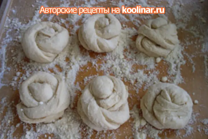 Булочки витые: шаг 8