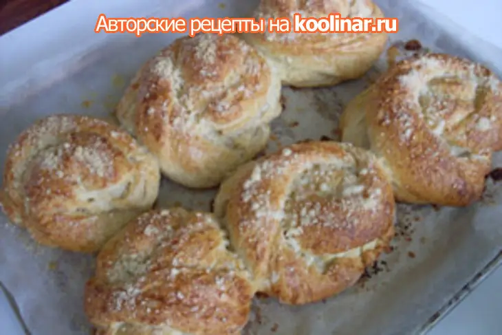 Булочки витые: шаг 9