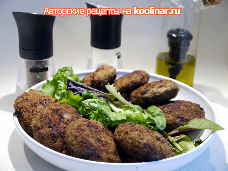 Котлеты летние с баклажаном и орехами: шаг 3