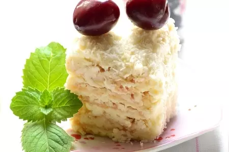 Торт "рафаэлло": шаг 1