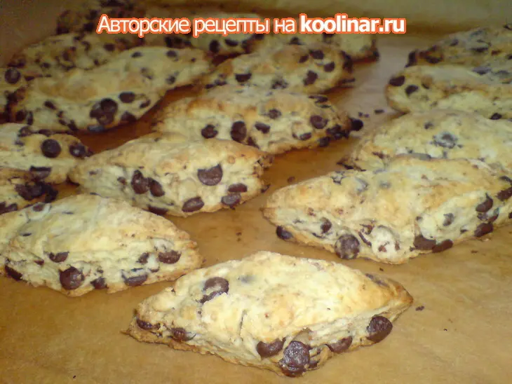 Коржики-ромбики   шоко-ладные: шаг 6