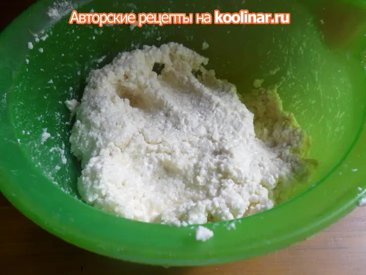 Творожные шарики с яблоками: шаг 2