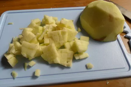 Творожные шарики с яблоками: шаг 3