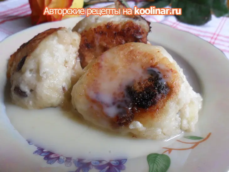 Творожные шарики с яблоками: шаг 8