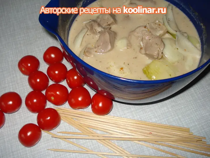Шашлык в духовке: шаг 1