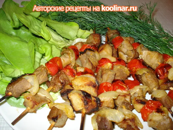 Шашлык в духовке: шаг 3