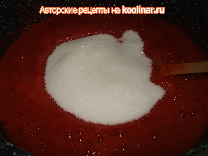 Клубнично-мятное варенье: шаг 3