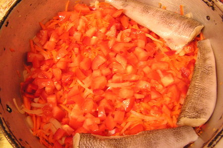 Рыбка в соусе с апельсином , лимоном и имбирем.: шаг 2