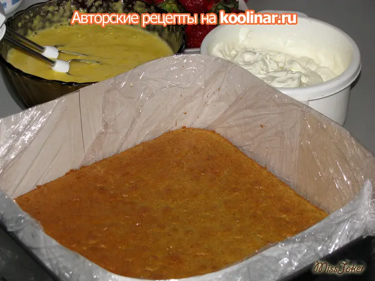 Пирожное "летний каприз": шаг 6