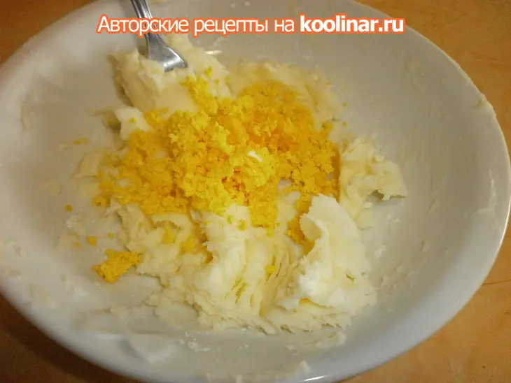 Творожное печенье на варённых желтках: шаг 5