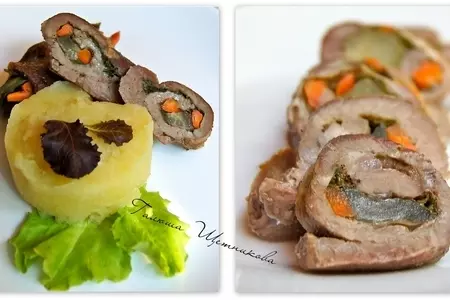 Свиные рулетики с начинкой: шаг 1
