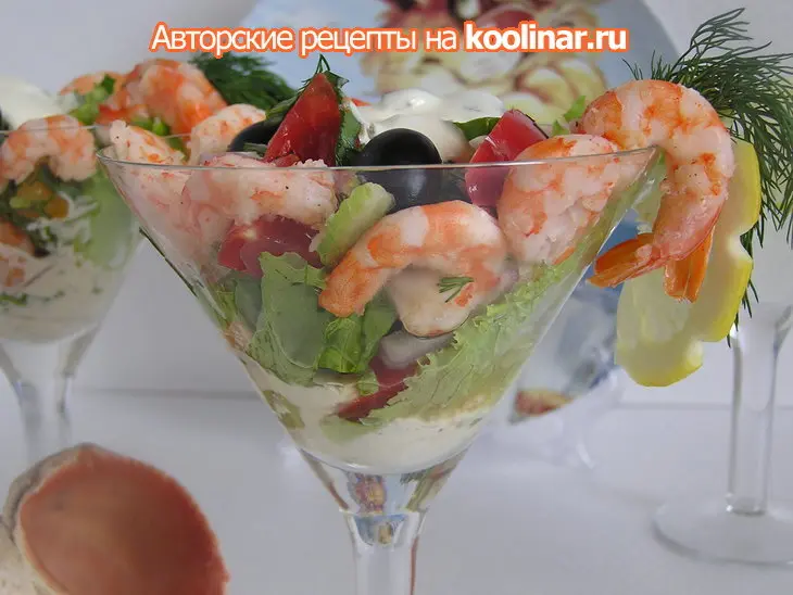 Коктейль с маринованными креветками «ах, лето пьяное!»: шаг 6