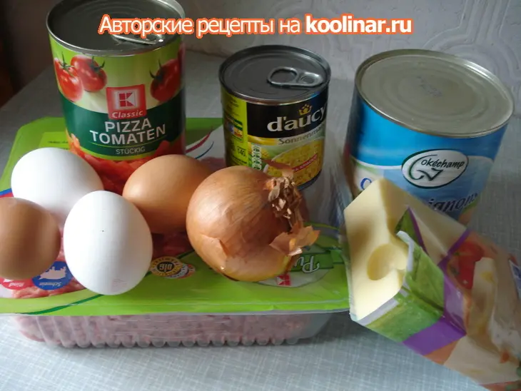 "совиное гнездо"- котлеты: шаг 1