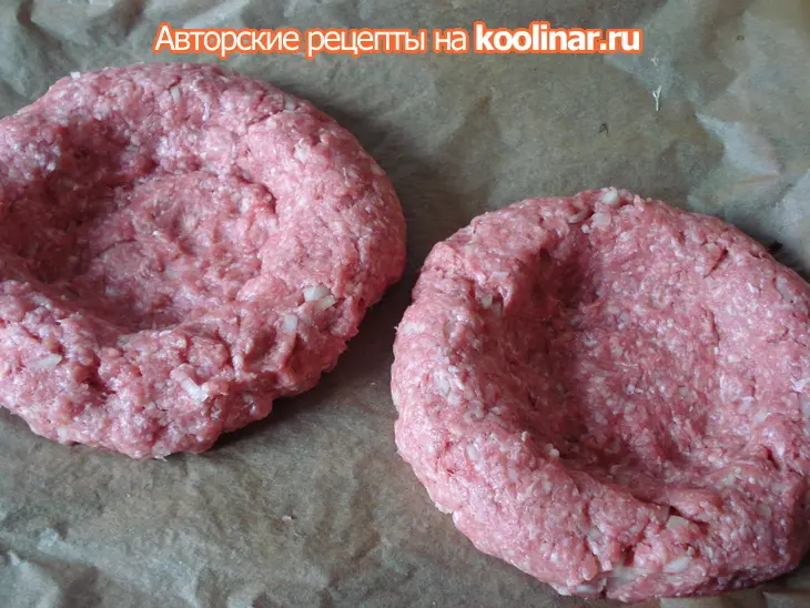 "совиное гнездо"- котлеты: шаг 3
