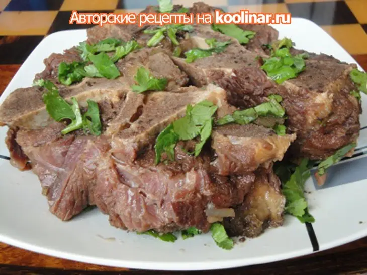 Мясо томлёное с пивом: шаг 6