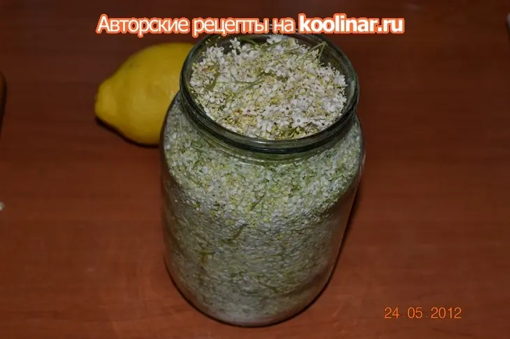 Мед из бузины.: шаг 2