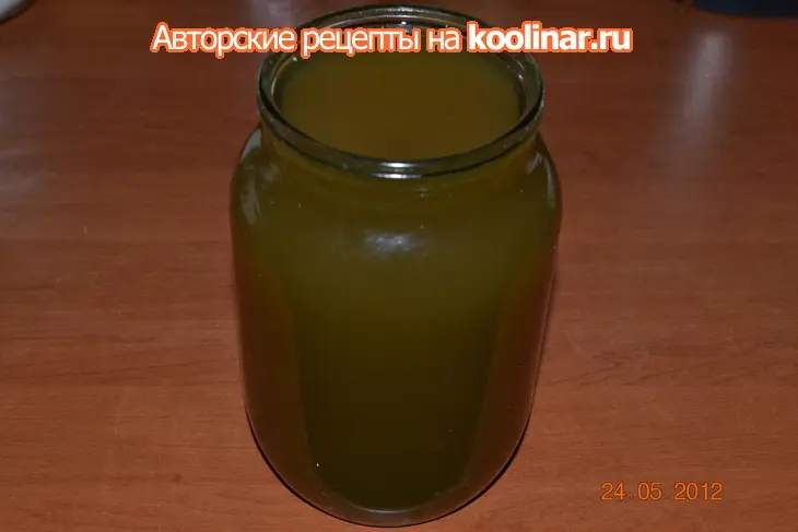 Мед из бузины.: шаг 5