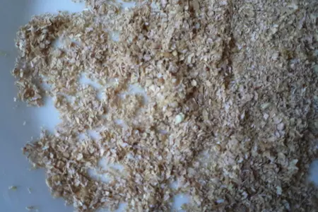 Кnekkebrød или ржаные хлебцы с отрубями, геркулесом, семенами льна, подсолнечника и кунжутом.: шаг 2
