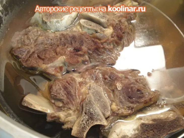 Отварное  мясо: шаг 4