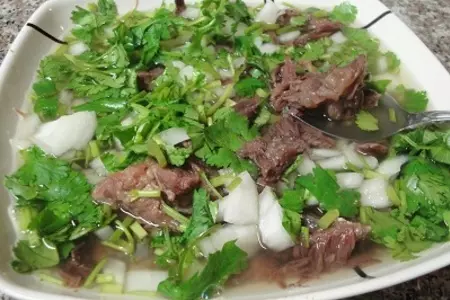 Отварное  мясо: шаг 8