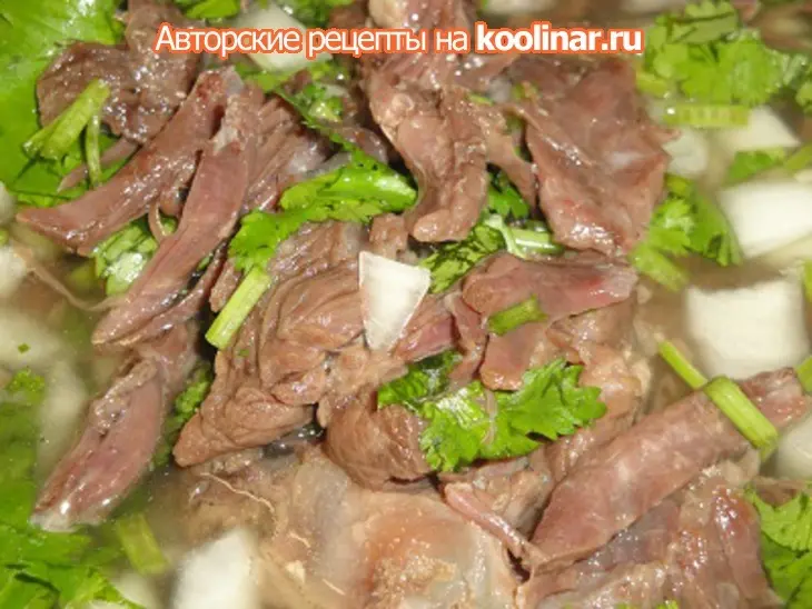 Отварное  мясо: шаг 9
