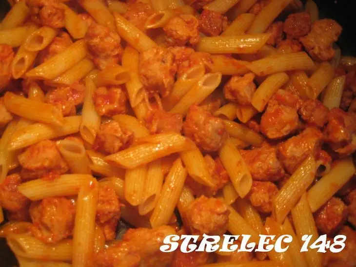 Паста "для тех, кто не ест мясо": шаг 4