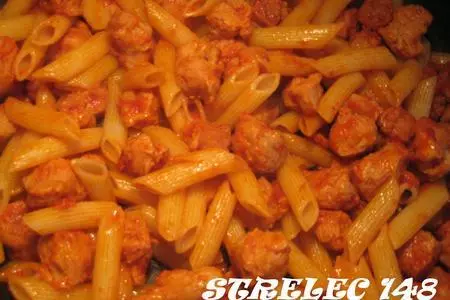 Паста "для тех, кто не ест мясо": шаг 4
