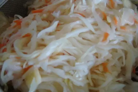 Квашеная капуста тушеная (к рульке): шаг 1