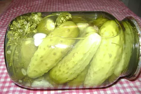 Огурчики  маринованные, хрустящие: шаг 3