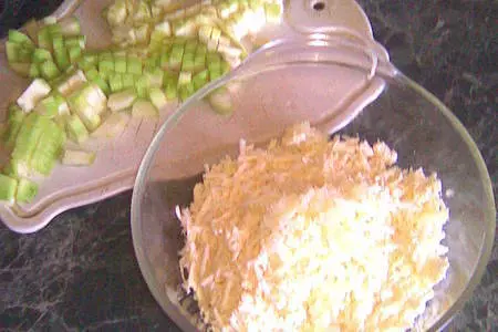 Паштет из кабачков и брынзы: шаг 2