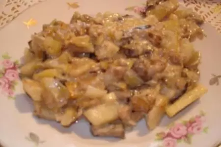 Грибы с картошкой: шаг 4