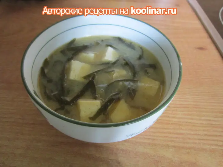 Суп мисо // misoshiru: шаг 10