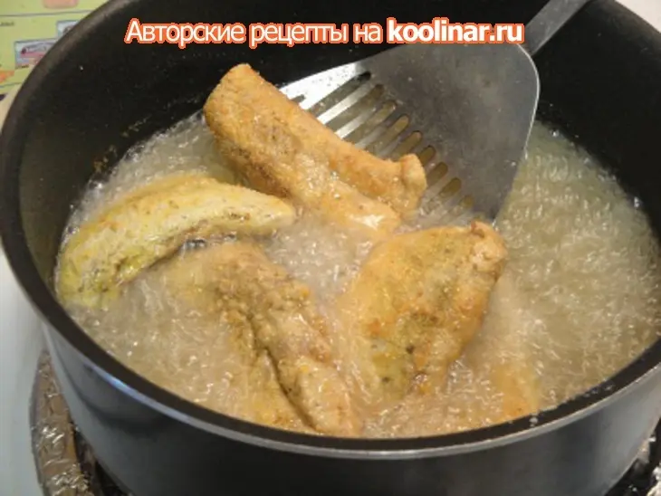 Жареная рыба с горчично - чесночным соусом: шаг 4