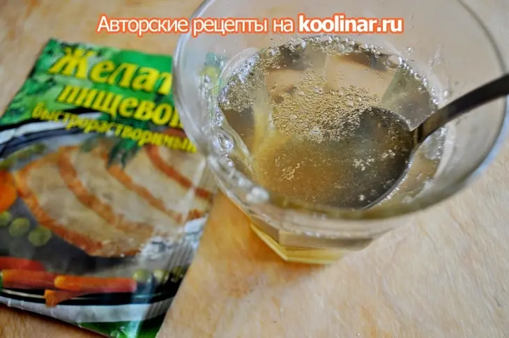 Пате из куриной печени с гранатовым желе (дуэль): шаг 7
