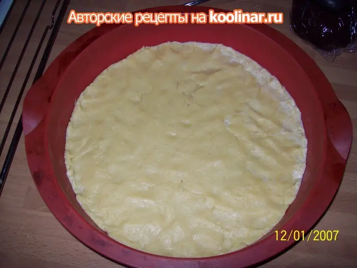Разноцветный пирог с начинкой.: шаг 3