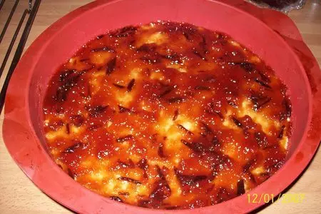 Разноцветный пирог с начинкой.: шаг 4