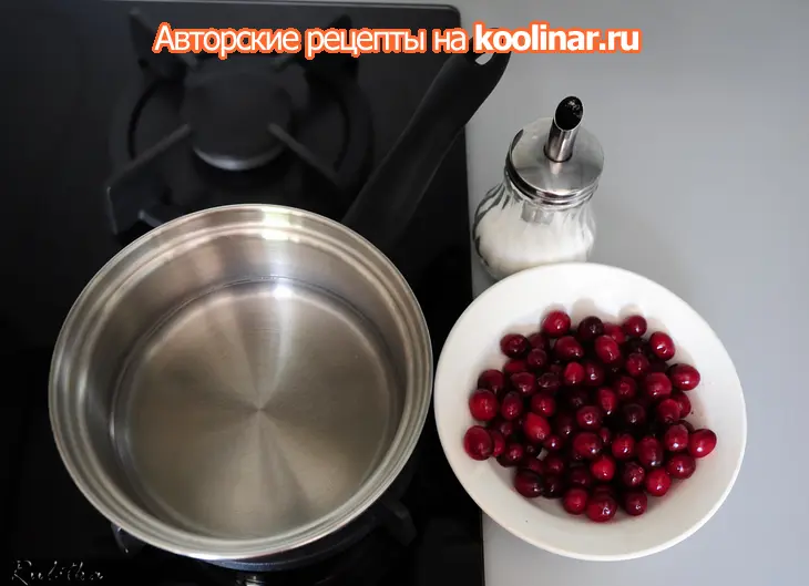 Свиное филе в беконе с жареным манго-гриль и клюквенным соусом.: шаг 2