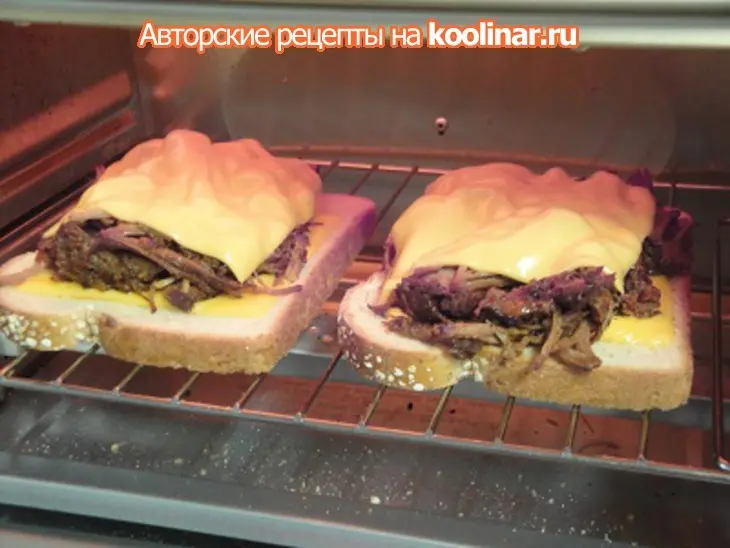 С э н д в и ч и  с  г о в я д и н о й: шаг 7