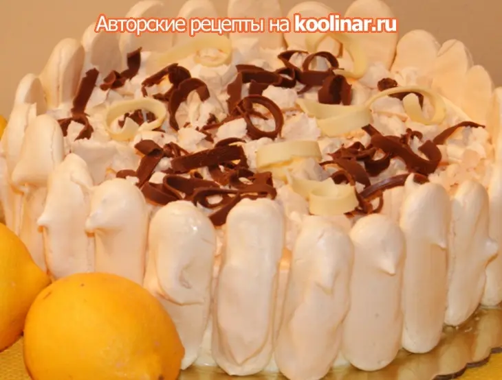 Торт-парфе "лимонное удовольствие": шаг 15