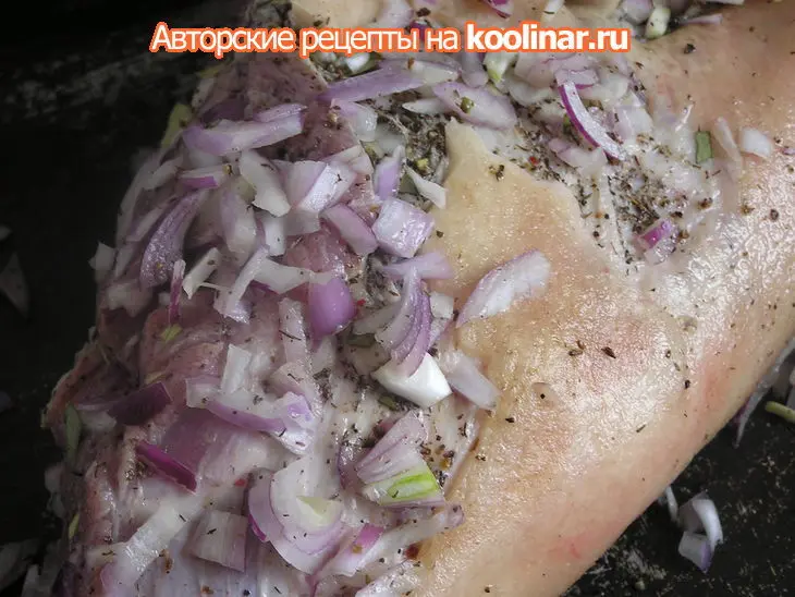 Печено вепрево колено с брамборовым салатом!!!! (приближено и адаптировано!): шаг 2