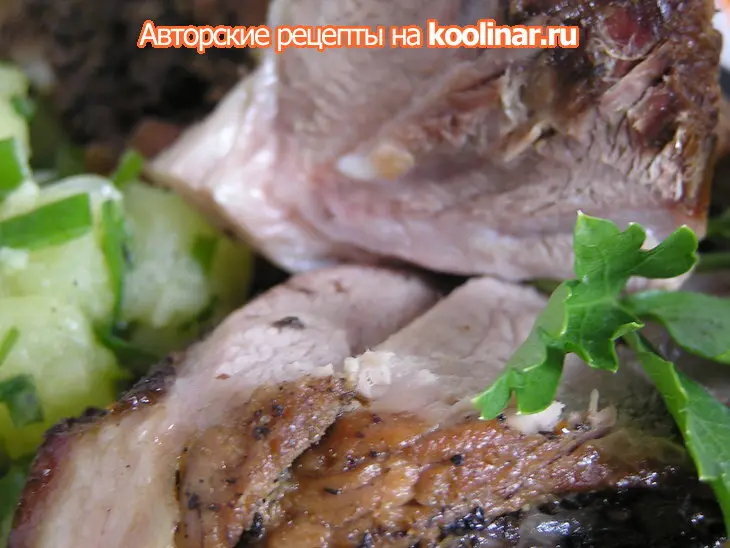 Печено вепрево колено с брамборовым салатом!!!! (приближено и адаптировано!): шаг 7