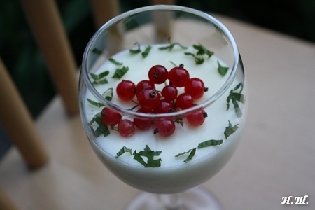 Молочно- сливочный десерт "малаби": шаг 2